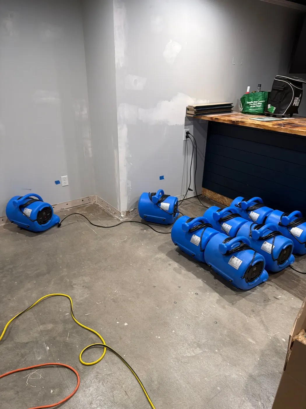 Water damage restoration by Spyglass Falls Water Restoration near Lawrence, IN